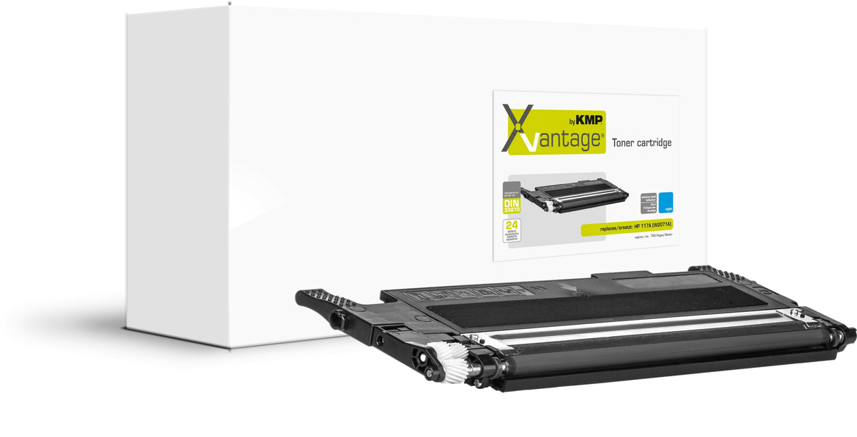 Toner Kmp Xvantage Hp117a W2071a 700 Copias Cyan Remanufactured