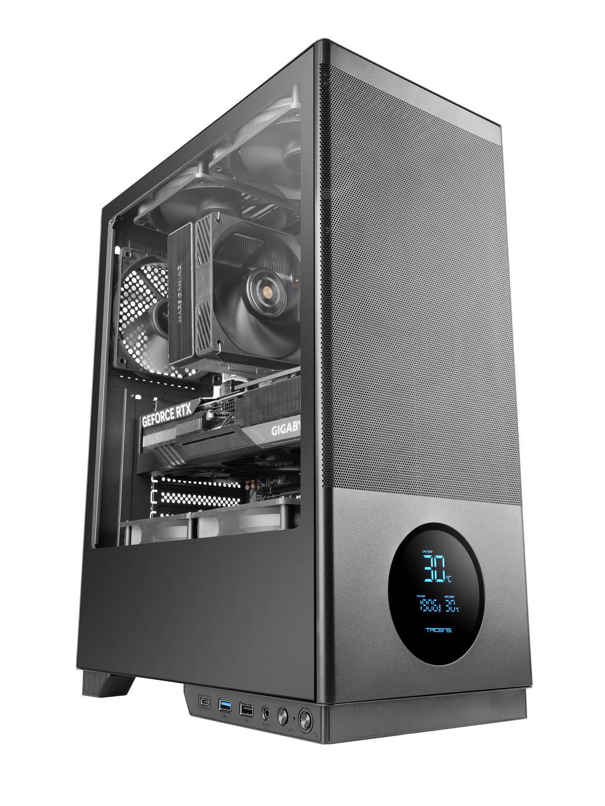 EAN 8435693113102 - Tacens 2SAGITTA20 carcasa de ordenador Midi Tower Negro imagen 2