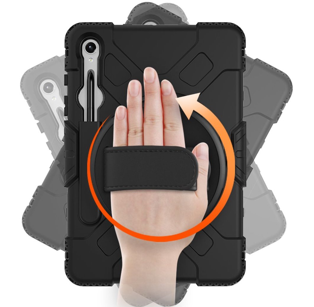 Eiger Peak 500m Case Samsung Tab S10 Fe Schwarz