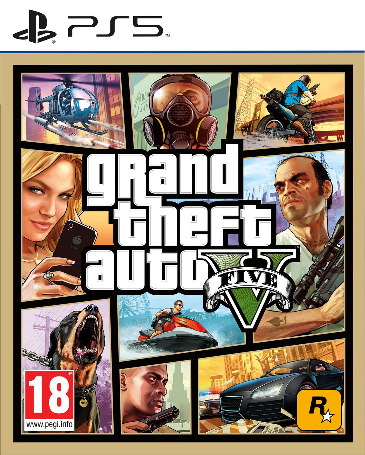 Juego Para Consola Sony Ps5 Grand Theft Auto V