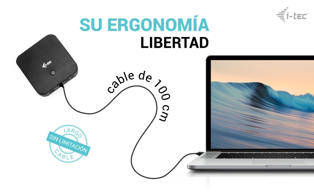 I-Tec Usb-C Hdmi Dual Dp Docking Station With Power Delivery 100 W