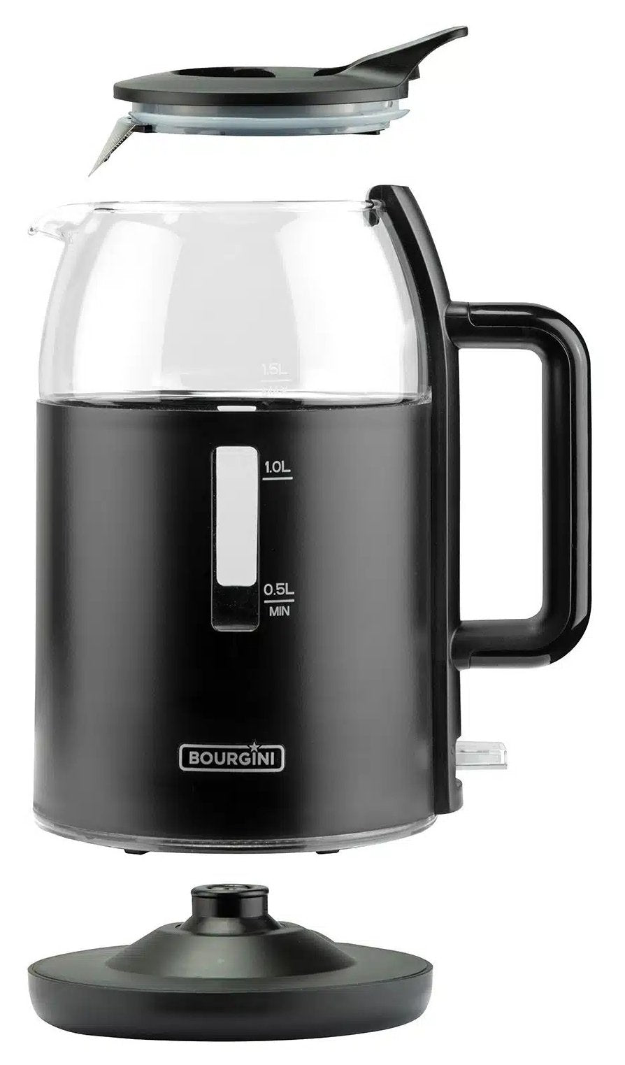 EAN 8719979273378 - Bourgini 23.6010.00.00 tetera eléctrica 1,5 L Negro imagen 2