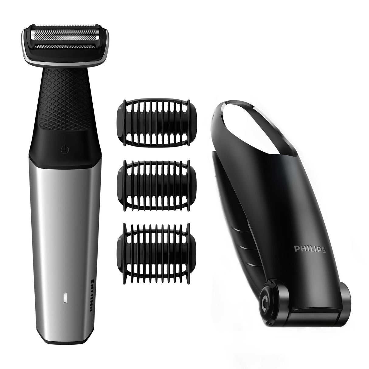 EAN 8710103843818 - Philips BODYGROOM Series 5000 BG5020/15 afeitadora corporal Negro, Gris imagen 3