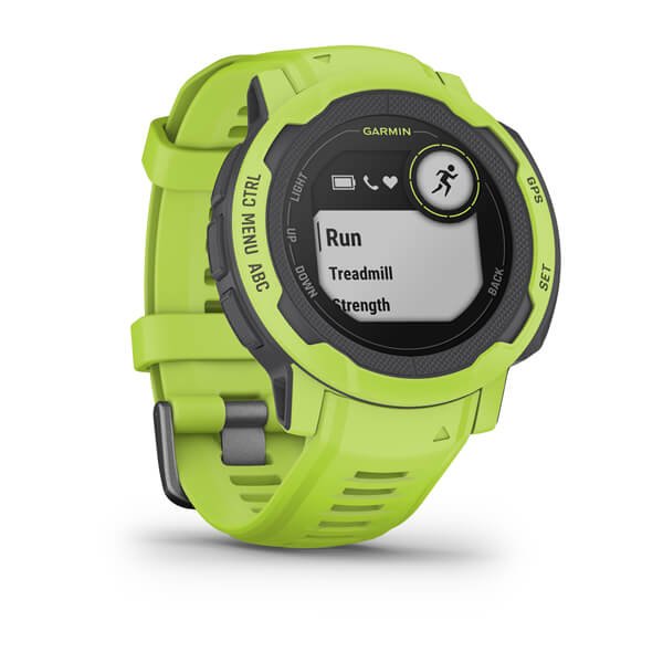 Smartwatch Garmin Instinct 2 Z Czujnikiem TäTna Hrm Elevate (Limonkowy / Limonkowy Pasek)