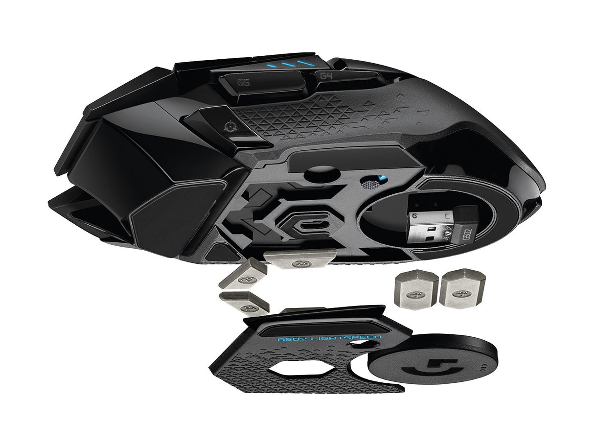EAN 5099206082106 - Logitech G 910-005568 ratón Juego mano derecha RF inalámbrico Óptico 25600 DPI imagen 2