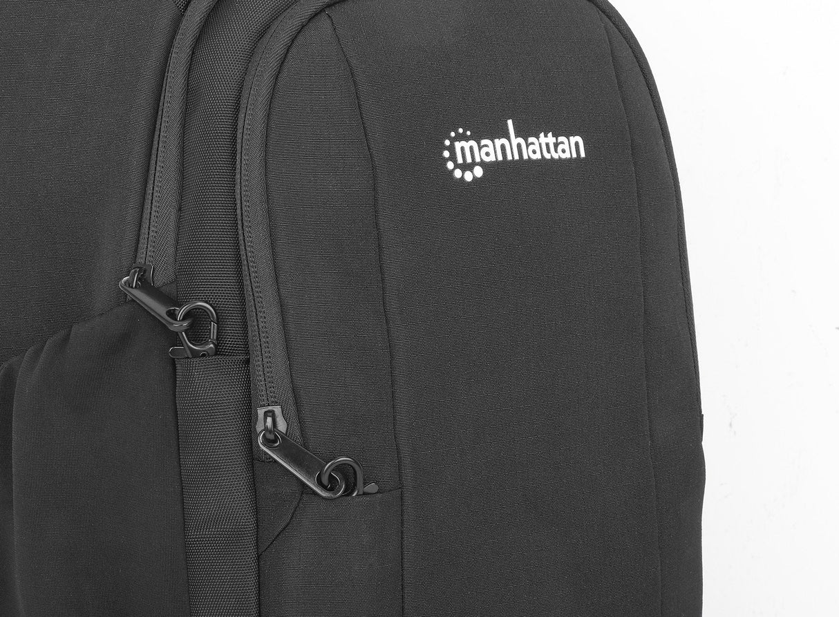Mochila Manhattan Amsterdam13.3" Bandolera Negro
