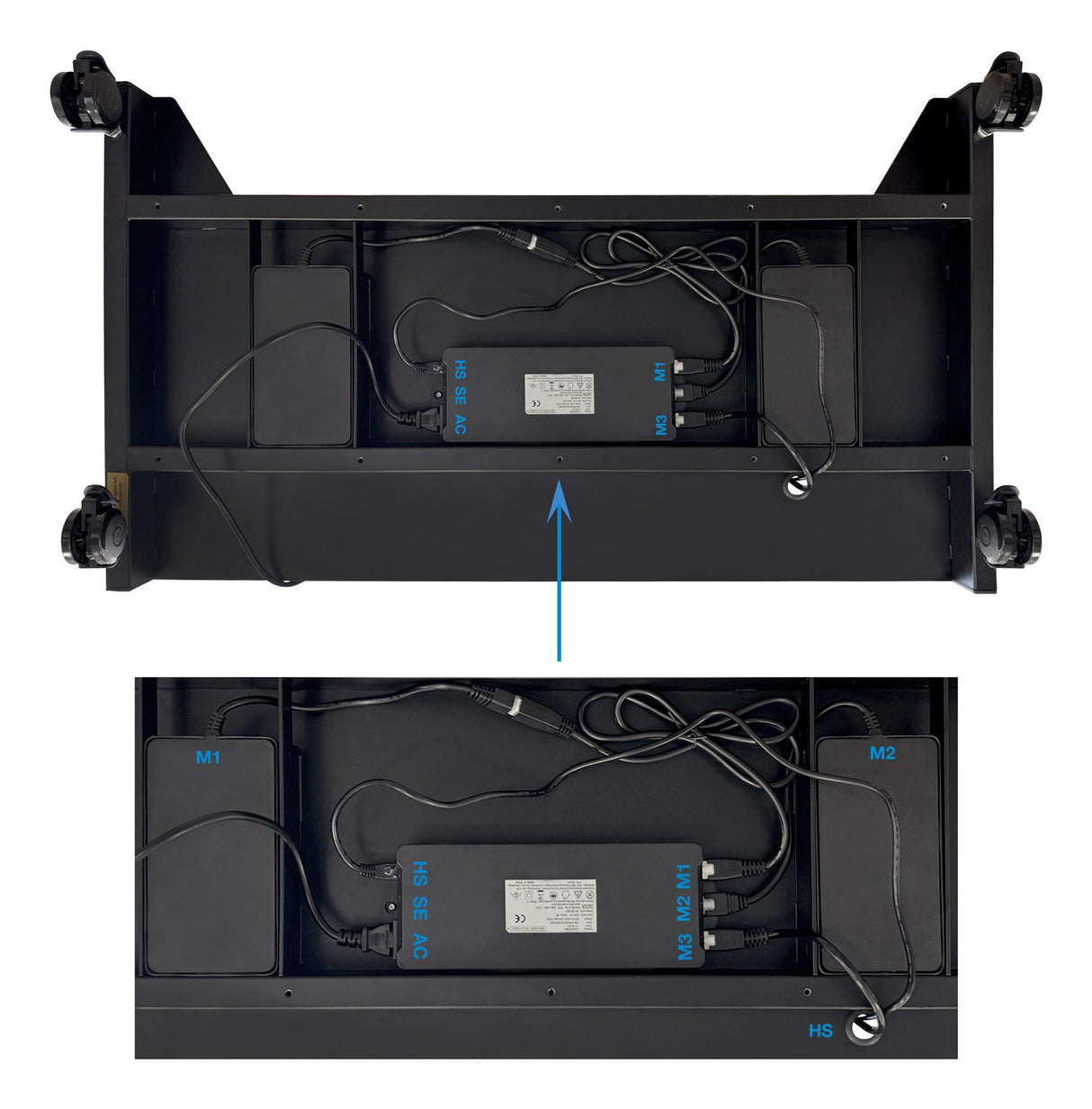 EAN 8433281014541 - TooQ Uros 2,13 m (84") Negro imagen 5