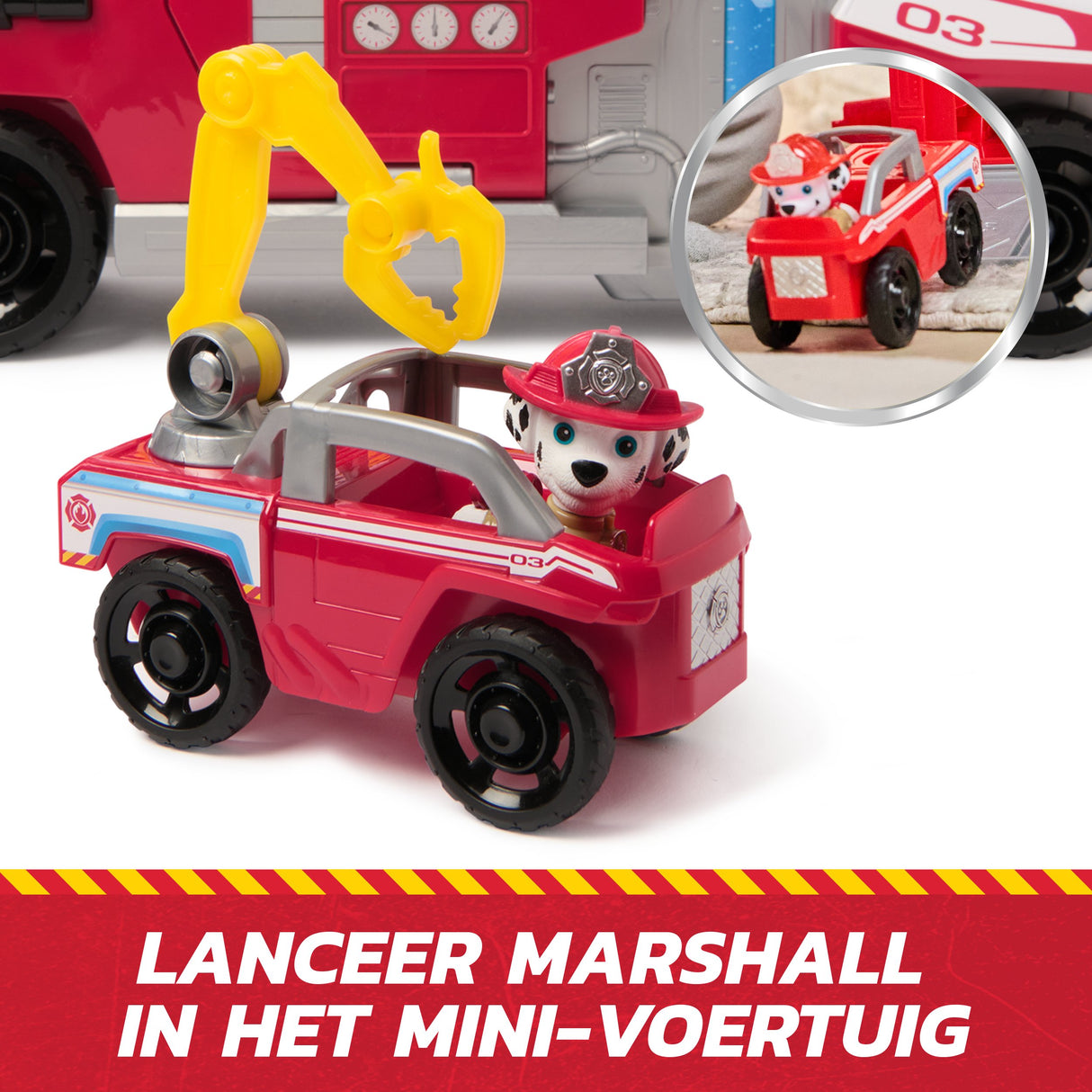 EAN 681147106550 - PAW Patrol PAW VHC Fire Rescue Dlx Fire Truck GML imagen 4