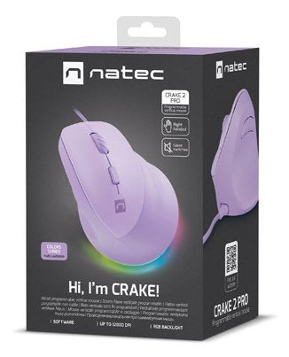 EAN 5901969445893 - NATEC Crake 2 Pro ratón Universal mano derecha USB tipo A Óptico 12800 DPI imagen 3