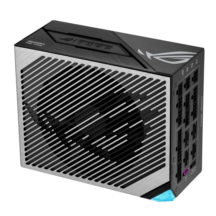 Asus Rog Thor 1600w Titanium Iii Evo (Rog Equalizer) (Negro, 2x 12 Pin High Power Gpu, 4x Pcie, Gestión De Cables, 1600 Watt) 90ye00vb-B0na00