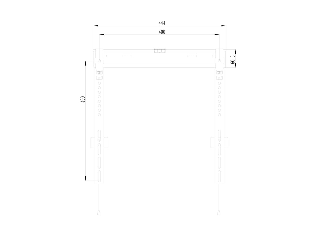 EAN 4015867207260 - Equip 650363 soporte para pantalla de señalización 139,7 cm (55") Negro imagen 3