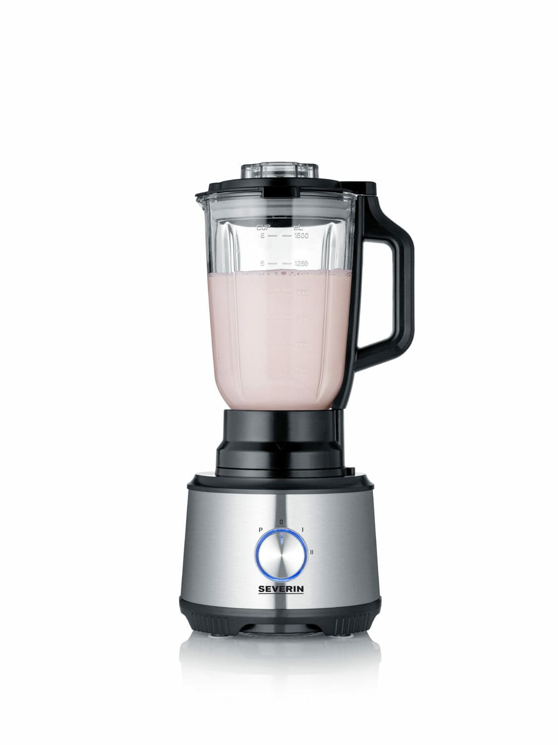EAN 4008146038099 - Severin KM 3892 robot de cocina 1200 W 1,5 L Negro, Acero inoxidable, Transparente imagen 2