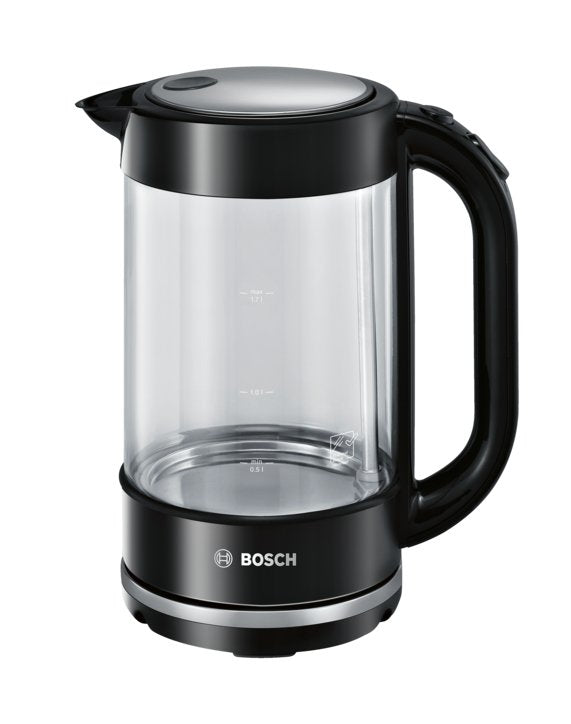 Tetera Eléctrica Bosch Twk70b03 1,7 L 2400 W Negro, Transparente