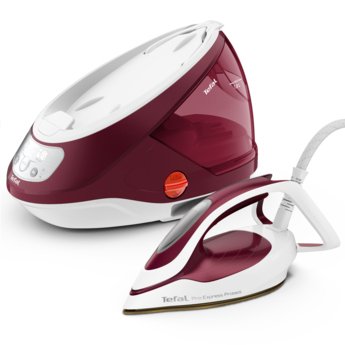 Estación De Planchado A Vapor Tefal Gv9220 2600 W Durilium Airglide Autoclean Suela Burdeos, Blanco