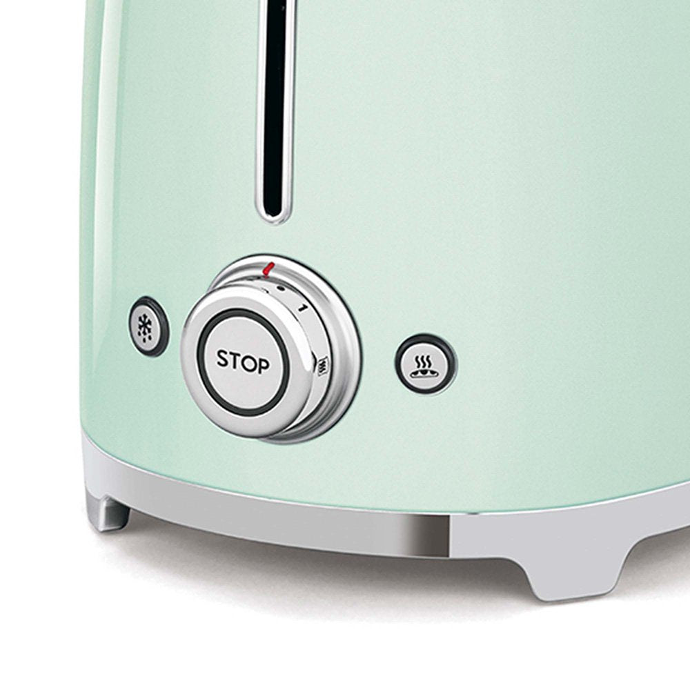 EAN 8017709190910 - Smeg TSF02PGEU tostadora 6 4 rebanada(s) 1500 W Verde imagen 3