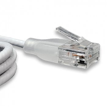 Cable Wantec De Red Utp Cat6a Eglow D=2,8mm 10,00m Blanco