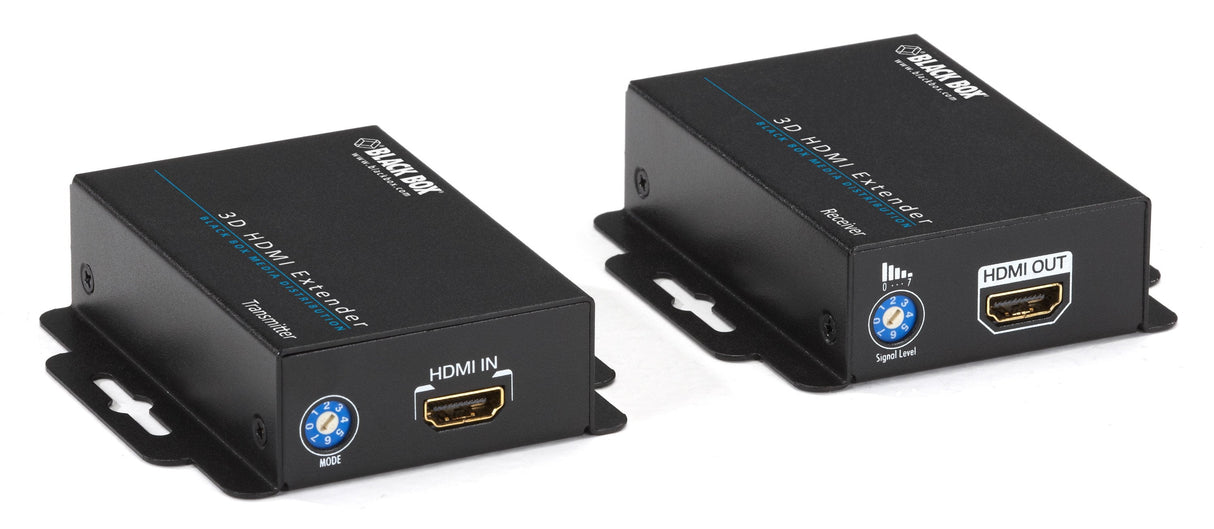 Black Box Vx-Hdmi-Tp-3d40m Extensor Audio/Video Transmisor Y Receptor De Señales Av Negro