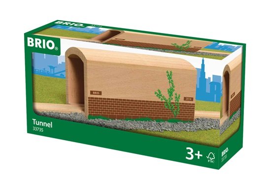 Túnel De Madera De Brio World World High, Tren 33735