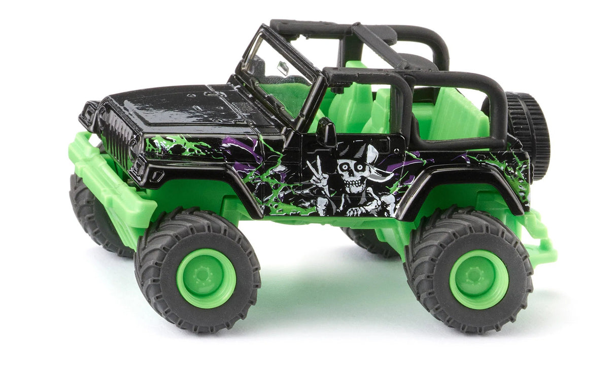 EAN 4006874015542 - Siku Jeep ‘Big Wheel Modelo a escala de coche todoterreno Previamente montado imagen 1