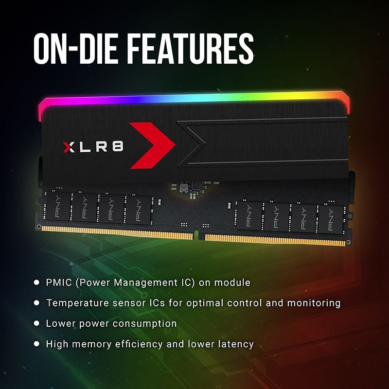 EAN 3536403400453 - PNY MD32GK2D5600036XRGB módulo de memoria 32 GB 2 x 16 GB DDR5 imagen 5