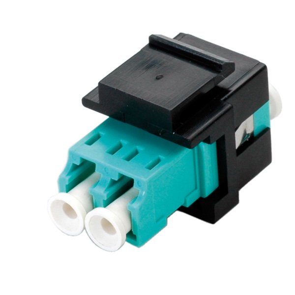 Roline Keystone Lwl Adaptador Lc Lc Duplex Multimode Om3