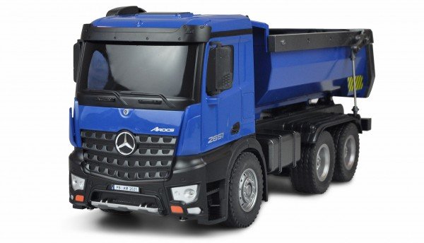 Amewi Mercedes Arocs License Dump Truck Modelo Controlado Por Radio Camión Basculante Motor Eléctrico 1:14
