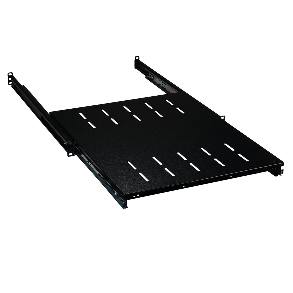 Estante Extensible Efb De 19" Y 1u, Et 408-612 Mm, 30 Kg, St 600, Ral9005