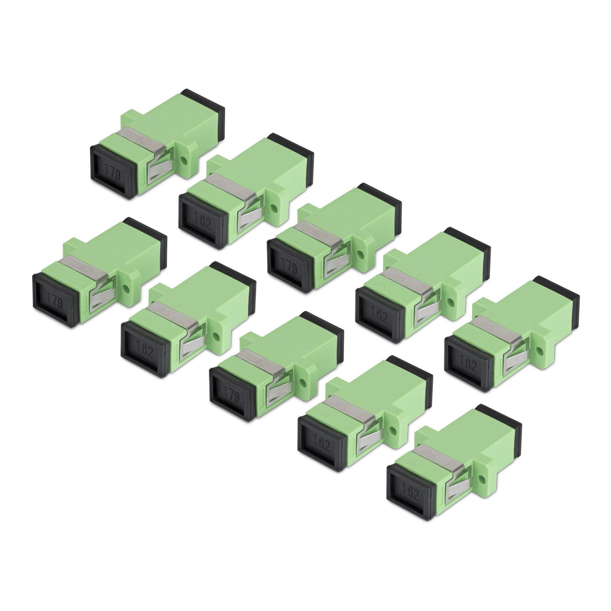 Sc To Sc Coupler 10 Pack, Os2 Single Mode Sc Fiber Optic