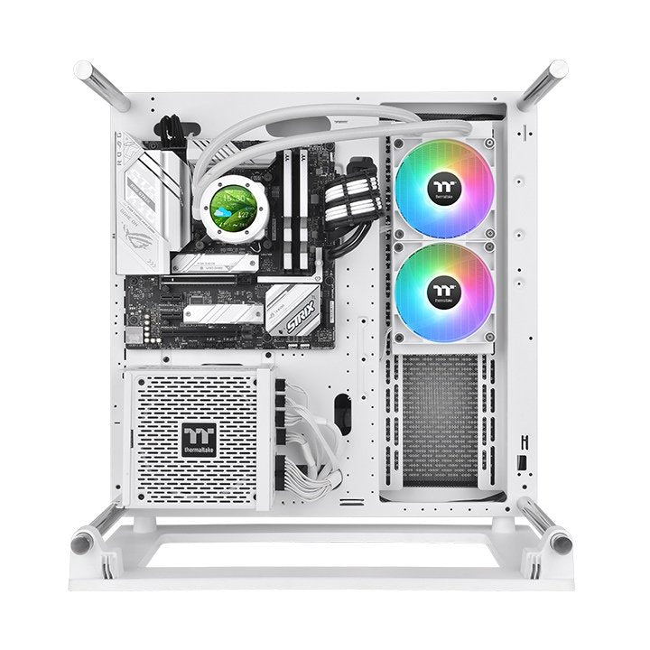 EAN 4711475640368 - Thermaltake TH240 V2 Ultra ARGB Procesador Kit de refrigeración líquida 24 cm Blanco 1 pieza(s) imagen 5