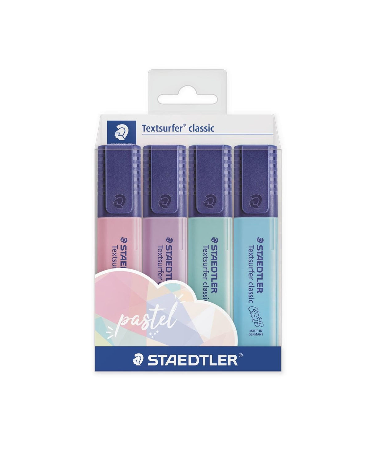 Marcador Staedtler Textsurfer Pas. 4 Piezas