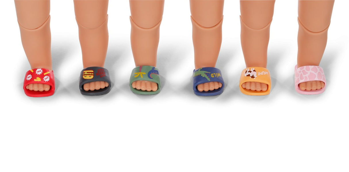 Zapf Creation Baby Born® Zapatillas De Baño 43cm, Accesorios Para Muñecas Artículos Surtidos, Un Par 836811