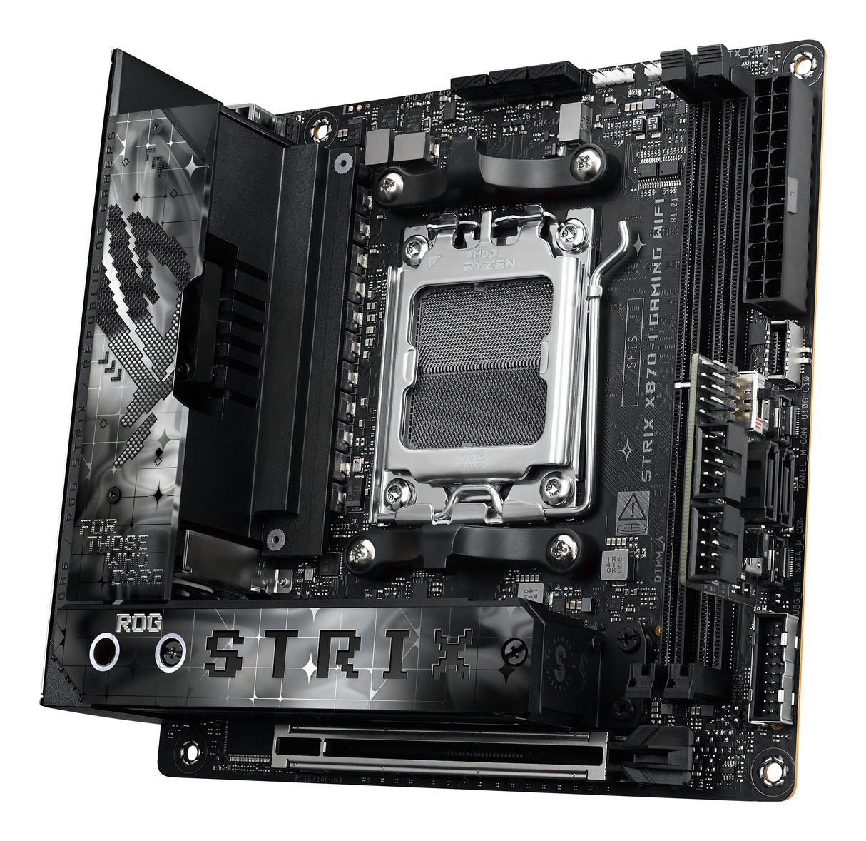 EAN 4711387740309 - ASUS ROG STRIX X870-I GAMING WIFI AMD X870 Zócalo AM5 mini ITX imagen 3