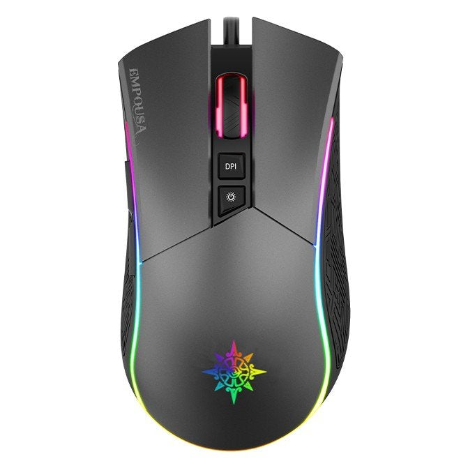 Inca Gaming Raton Img-Gt19 4800 Dpi, Rgb, 7 Botones, Usb