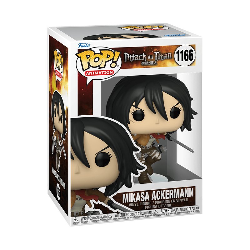 Figura Pop Attack On Titan Mikasa Ackermann