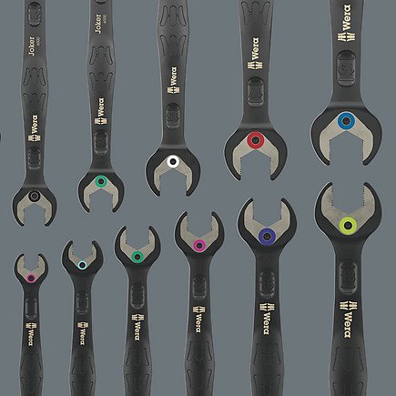 Juego De Llaves De Trinquete Combinadas Wera Joker Black Edition De 11 Piezas 05020017001