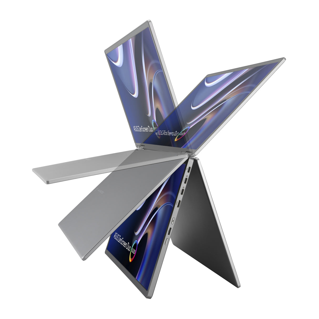 EAN 4711387721551 - ASUS ZenScreen Duo OLED MQ149CD pantalla para PC 35,6 cm (14") 1920 x 1200 Pixeles WUXGA Plata imagen 10