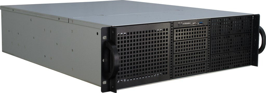 Caja Pc Inter-Tech Ipc 3u 30240 Rack Mini-Itx,12x3,5'' Oder 14x2,5''Hdd