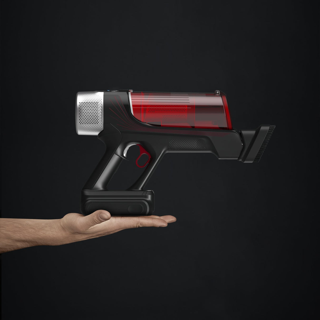 EAN 3221616046238 - Rowenta RH2078 Aspiradora escoba 2 en 1 Batería Secar Sin bolsa 0,4 L 250 W Negro, Rojo imagen 12