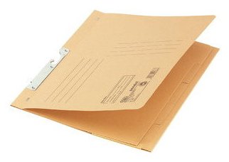 Elba Archivador Colgante Din A4 Kaufmännische Heftung Naturbraun