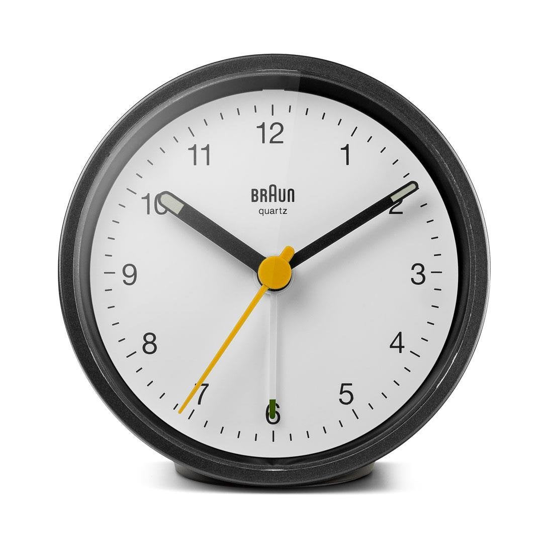 EAN 4007218670496 - Braun BC12BW Reloj despertador analógico Negro, Blanco imagen 2