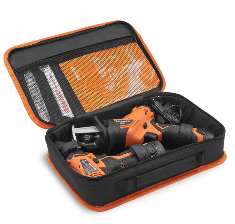 EAN 8800356877378 - Daewoo DGA 1220Li SET 1450 RPM Sin llave 1 kg Negro, Naranja imagen 10