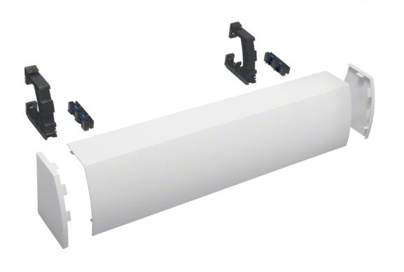 Hager Cablerangierkanal 3feldig Fz443n ** Aufsteckbar Hxbxt176x800x135mm Ral901