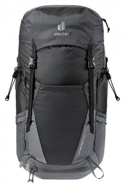 Mochila Touring Deuter Futura Pro 34 Sl Negro-Grafito