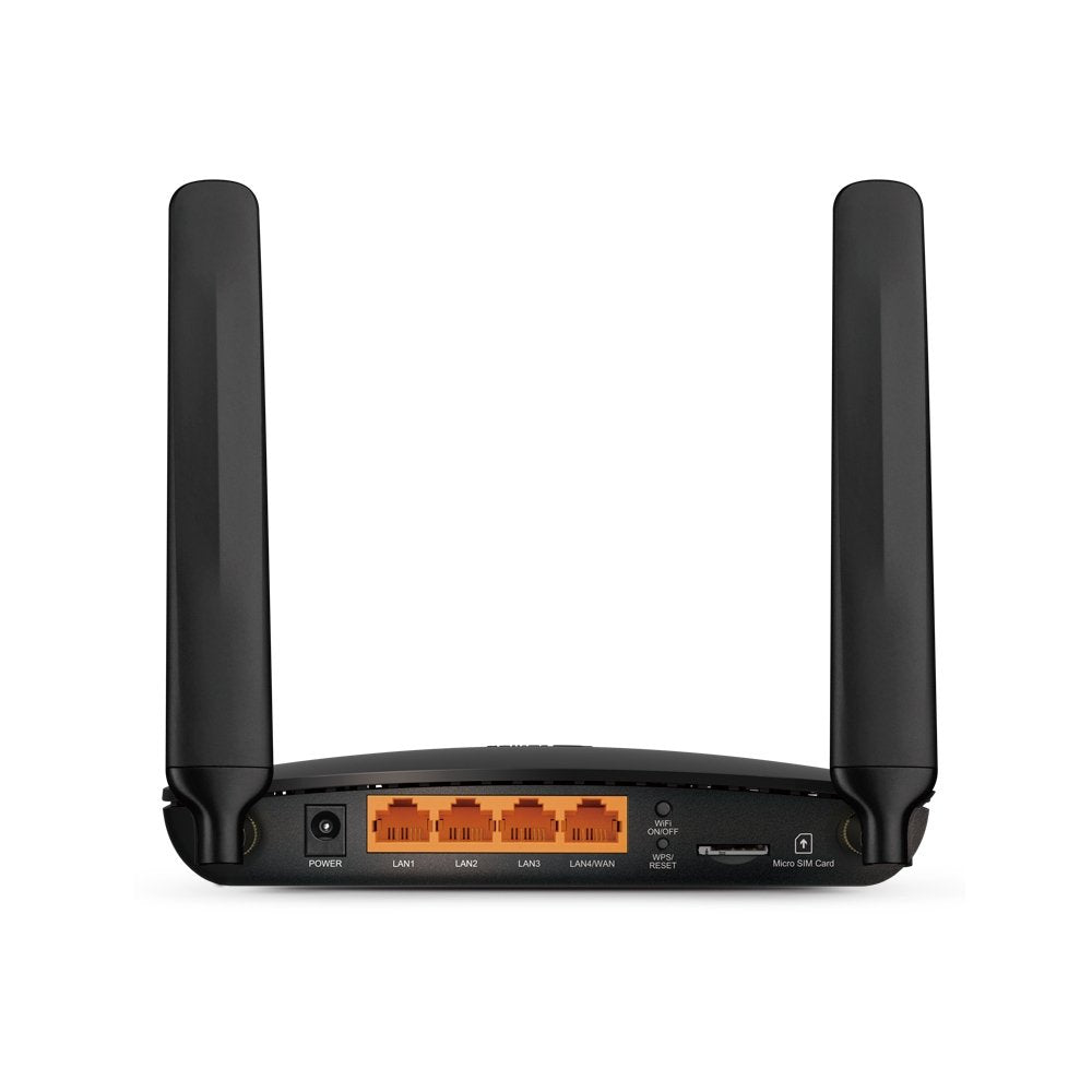 EAN 6935364086855 - TP-Link Archer MR200 router inalámbrico Ethernet rápido Doble banda (2,4 GHz / 5 GHz) 4G Negro imagen 3