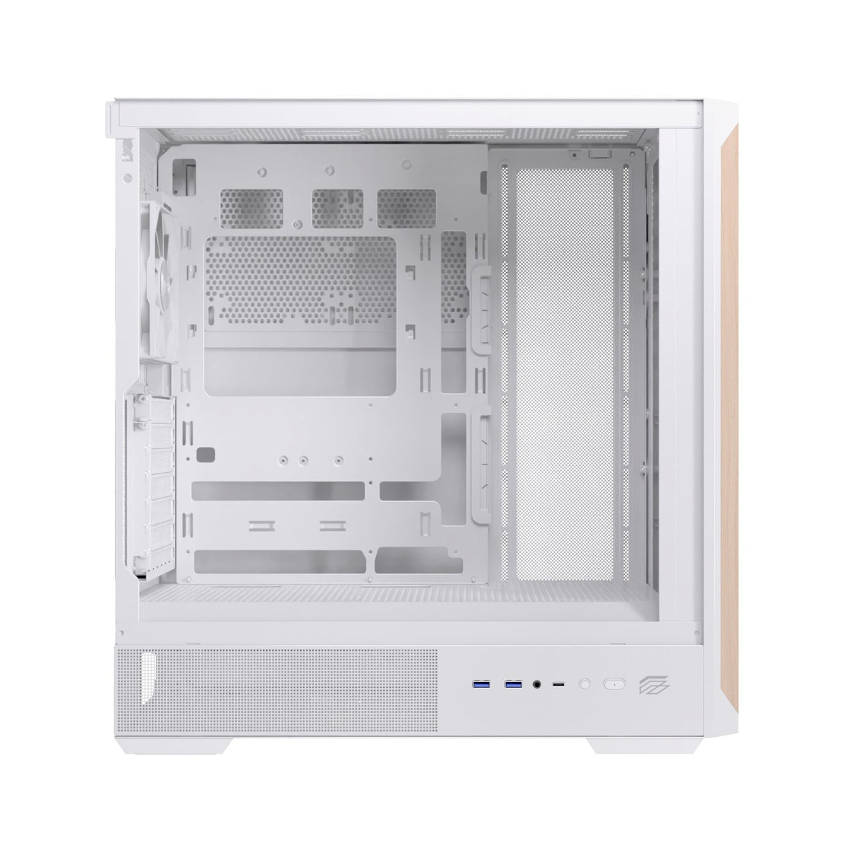 EAN 6977277360042 - Einarex EXCS-PL-800C-W carcasa de ordenador Midi Tower Blanco imagen 3