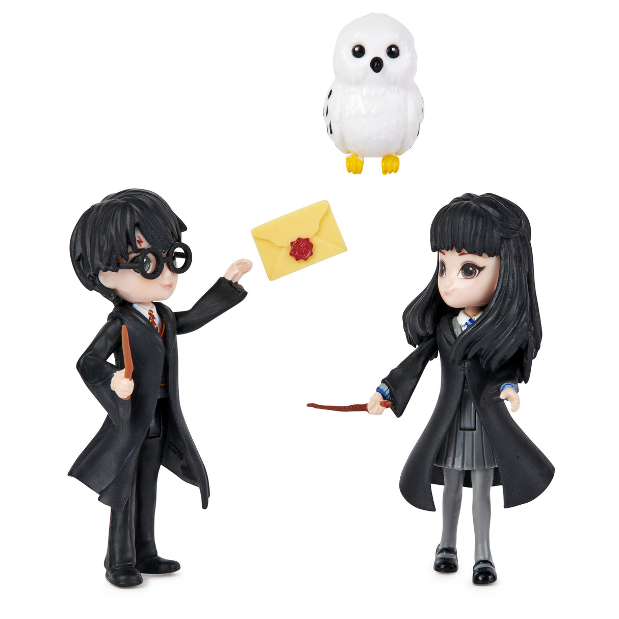Spin Master Wizarding World Harry Potter - Juego De Amigos Con Figuras Coleccionables De Harry Potter Y Cho Chang, Figura De Juego 6061832