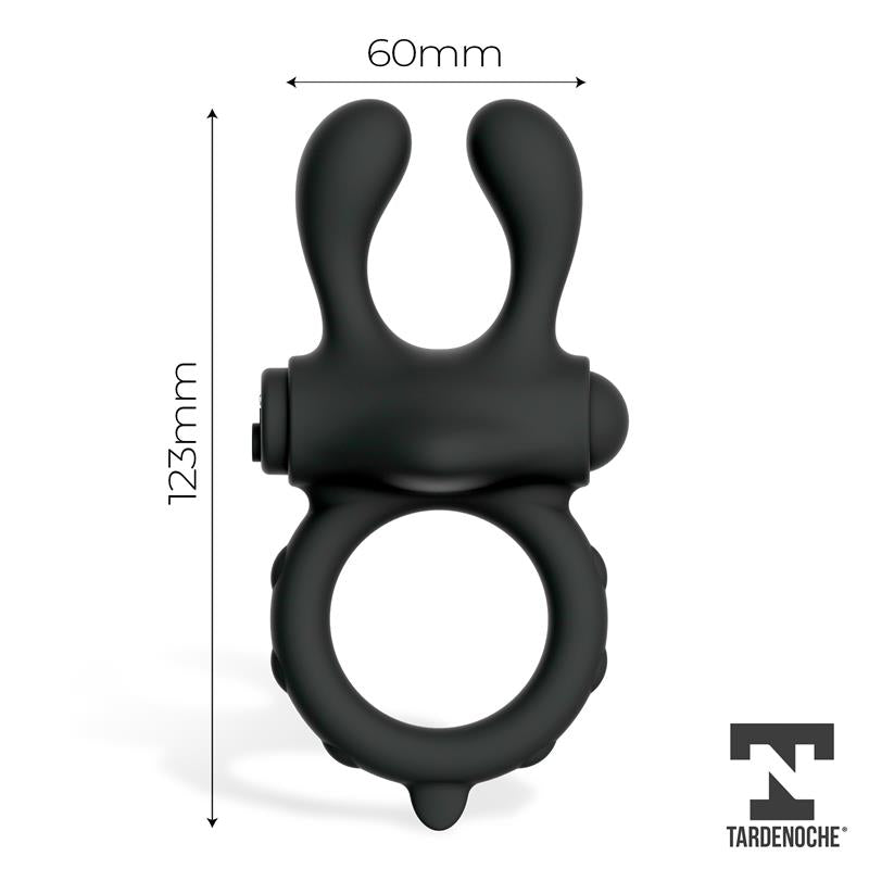 Earzy Anillo Vibrador Con Control Remoto Usb Magnético Silicona