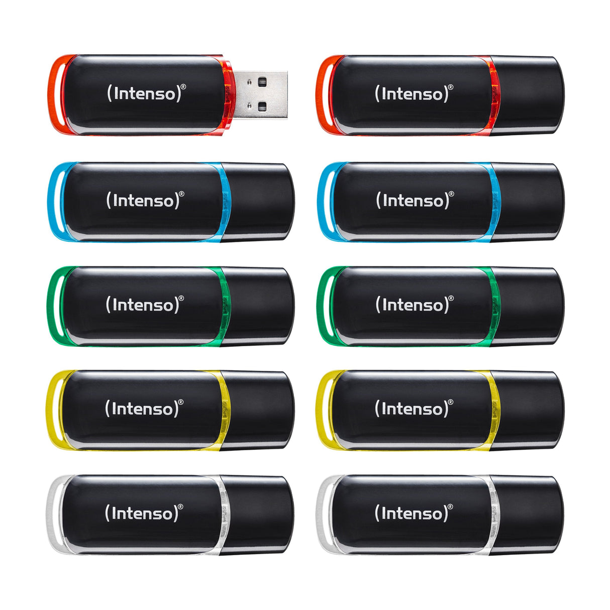 Intenso Usb Mick Hsiness Line 8gb 10-Pack