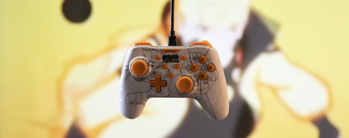 EAN 3328170287432 - Konix Naruto Kakashi Blanco USB Gamepad Nintendo Switch, Nintendo Switch Lite, PC imagen 2
