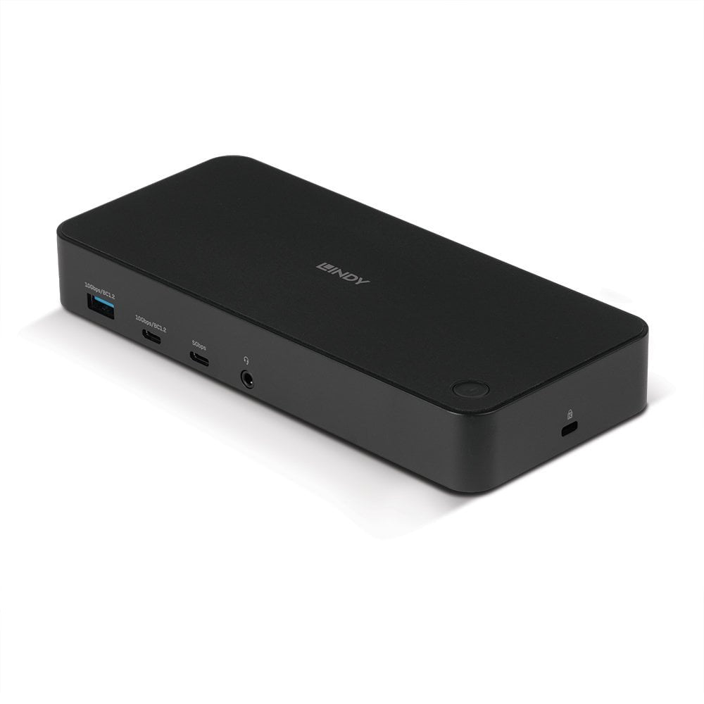 EAN 4002888433662 - Lindy 43366 base para portátil y replicador de puertos Acoplamiento USB 3.2 Gen 2 (3.1 Gen 2) Type-C Negr imagen 2